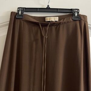 Michael Kors Chocolate Brown Skirt